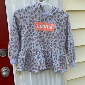 24 month toddler hooded Levi sweat shirt